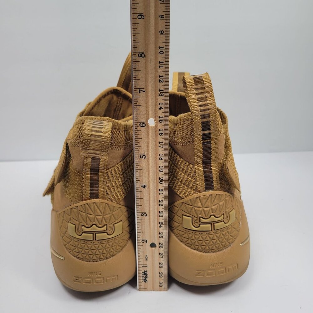 Nike Zoom LeBron Soldier 11 Men's Wheat Brown Sneakers 897646-700 US Size 12 - Picture 8 of 9
